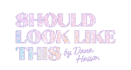 Look Love Sticker by Dana Hasson