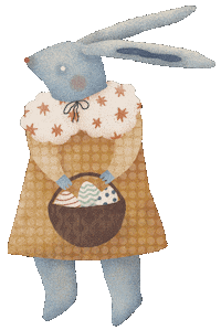 Easter Bunny Stars Sticker by celadonwall