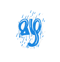 Instagram Raining Sticker