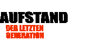 Logo Movement Sticker by Aufstand der letzten Generation