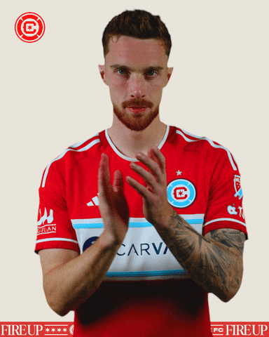 Happy Chicago Fire GIF by Chicago Fire Football Club