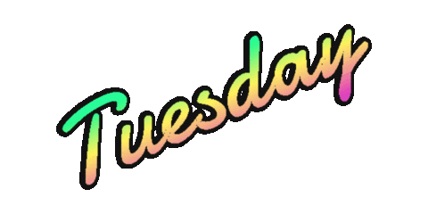 Tuesday Sticker