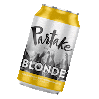 Blonde Ale Beer Sticker by Partake Brewing