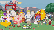 luke skywalker joy GIF by South Park 