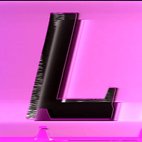 Glitch Alphabet GIF by #BASILIO