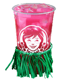 beach party dancing Sticker by Wendy's