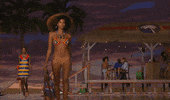 tommy hilfiger swimsuit GIF by Glamour