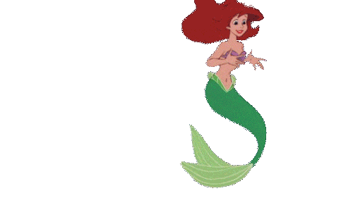 the little mermaid STICKER