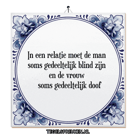 Nl Wijsheid Sticker by Tegelspreuken.nl