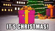 Excited Santa Claus GIF by AneeMate