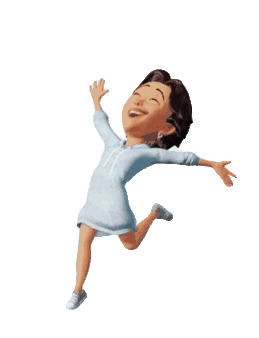Boogaard jump blij booster springen Sticker