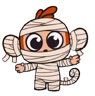 Happy Halloween Sticker by Tiny Minies
