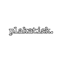 plakatisk  Sticker