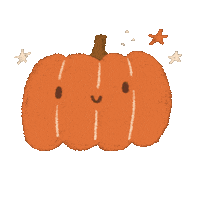 audreyokeya autumn pumpkin audreyokeya okeya Sticker