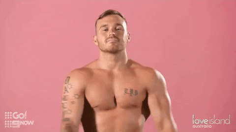 muscles love GIF by 9go