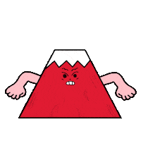 Angry Volcano Sticker by ROCKWOOL Russia