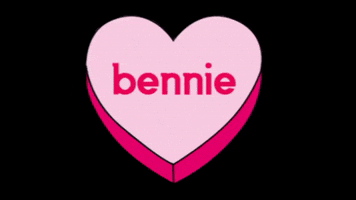 bennieclub love heart skincare beat GIF