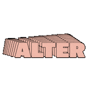 ALTERGYMS fitness workout change dominican republic Sticker