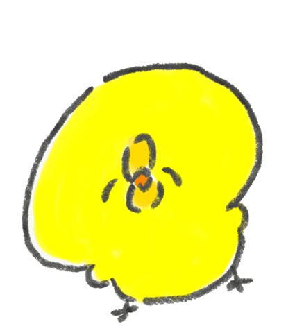 pochimin02 giphyupload ありがとう 嬉しい ひよこ Sticker