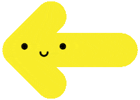 Happy Arrow Sticker by mochikids