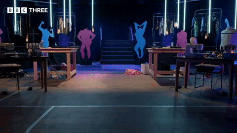 Drag Race Blu Hydrangea GIF by BBC Three