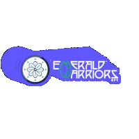 emeraldwarriorsrfc logo rugby emerald warriors ewrfc Sticker