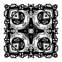 kaleidotto art nft mirror ink GIF