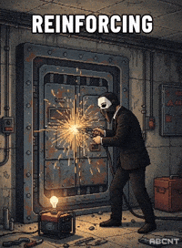 Reinforcing Door Lock GIF by ABCNT