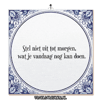 Focus Nl Sticker by Tegelspreuken.nl