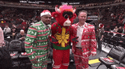 benny the bull basketball GIF by Chicago Bulls