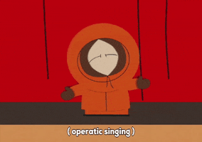 kenny mccormick singing GIF by South Park 