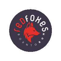 Redfoxesrunning Sticker by redfox