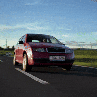 Skoda Fabia Octavia GIF