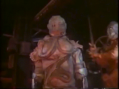 SpookyFlicks giphyupload 1986 robot holocaust GIF