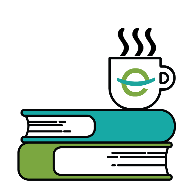 eCampus coffee morning caffeine mug Sticker
