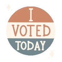 MadeByMesi vote election biden president Sticker