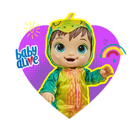 Baby Cuidado Sticker by Hasbro Brasil