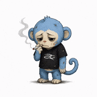 Sad Monkey GIF by Respective