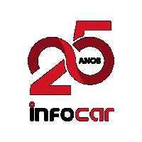 Infocar 25anos infocar Sticker