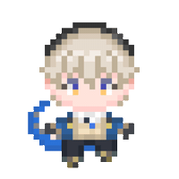 Pixel 8Bit Sticker