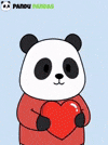 Love You Heart GIF by Pandu Pandas