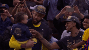 javale mcgee family GIF by NBA