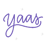 Yas Yes Sticker by Rabisco de Letras