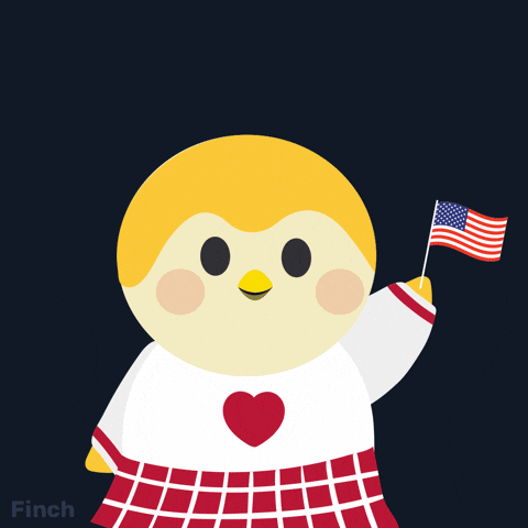 Independence Day Celebration GIF by Finch Care