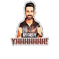 myFab11 ipl kkr icc kolkataknightriders Sticker