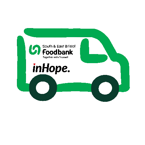 Delivery Van Sticker by inHope Bristol