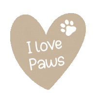 Pawheart Lovepaws Sticker by Winkeltjevanbeer