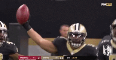new orleans saints football GIF by NFL