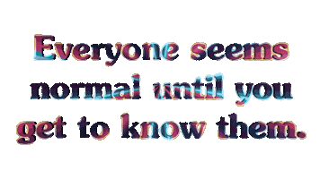 Sarcastic Neon Sticker