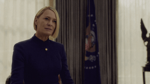 Robin Wright Thank You GIF by House of Cards